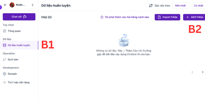 tích hợp chatbot vào fanpage Facebook